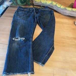 Levi’s 501 cropped Jeans